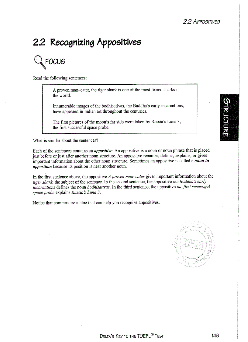 image for page Delta s key to the toefl test part 16