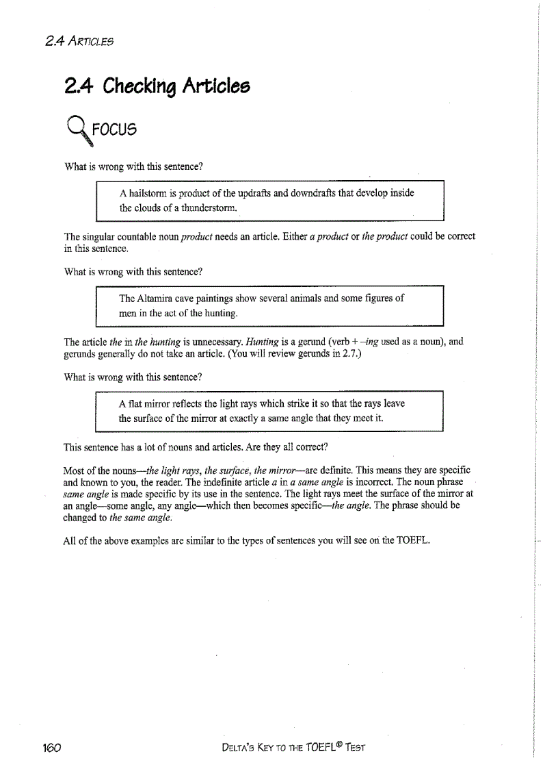 image for page Delta s key to the toefl test part 17