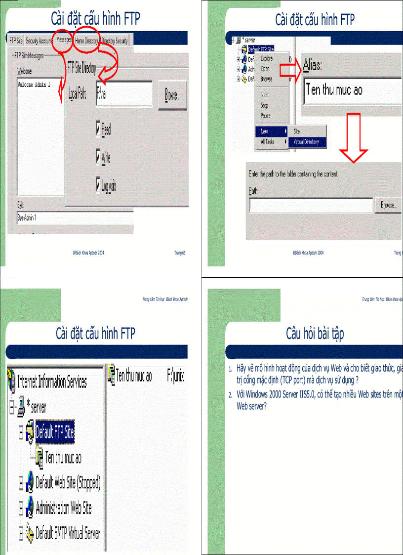 image for page QUẢN TRỊ MẠNG WINDOWS 2000 Nâng cao