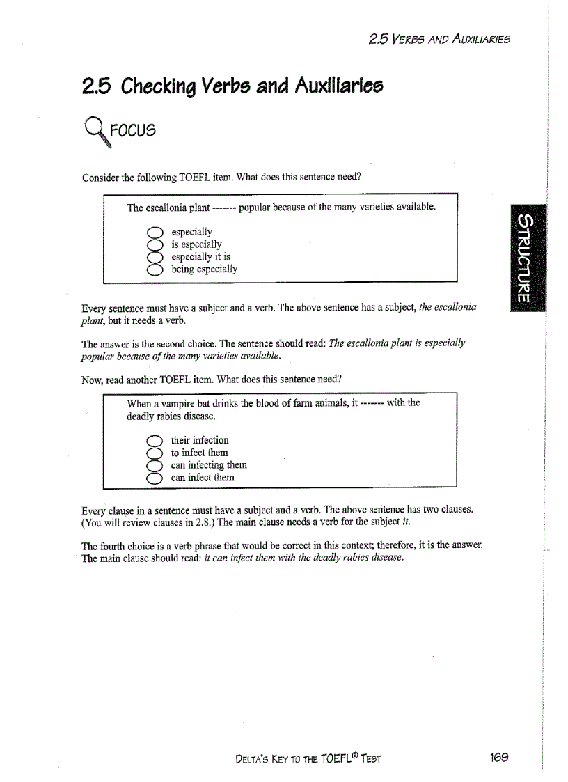 image for page Delta s key to the toefl test part 18