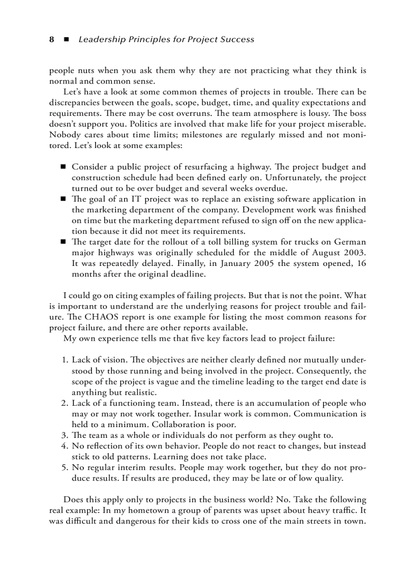 image for page Leadership Principles for Project Success