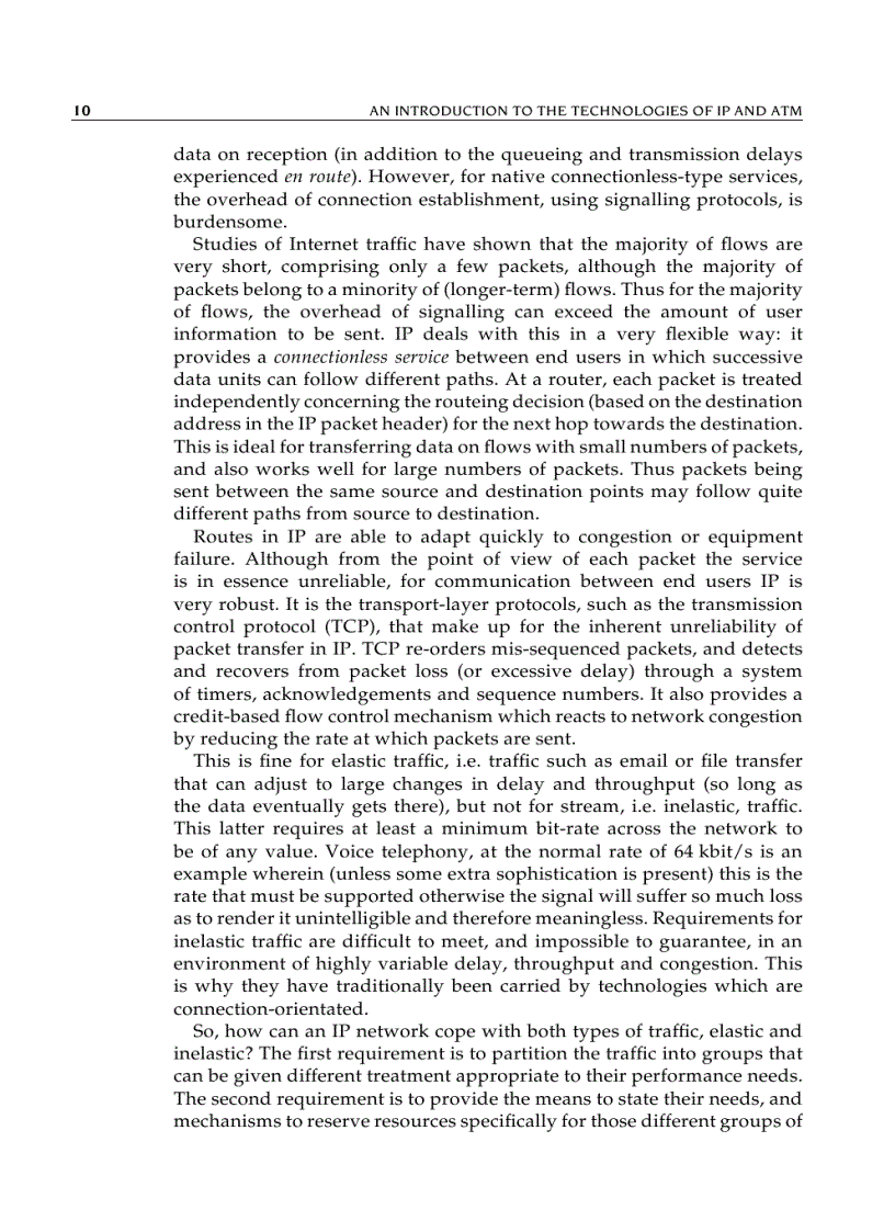 image for page Introduction to IP and ATM Design and Performance