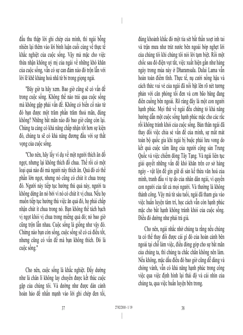 image for page Nghệ thuật của hạnh phúc trong công việc Đức Dalai Lama Howard C Culter