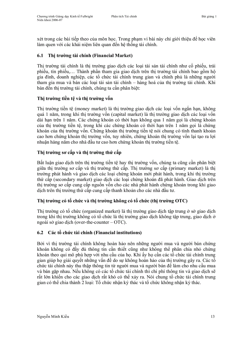 image for page Tổng quan về phân tích tài chính