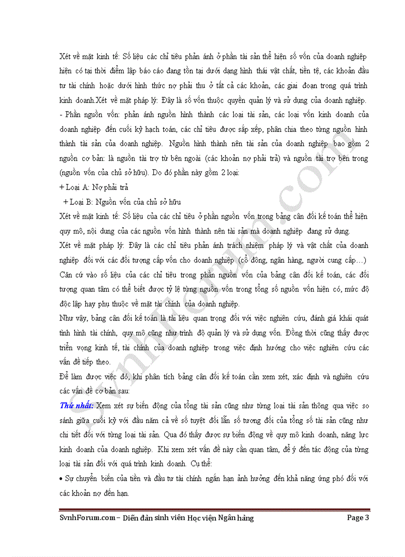 image for page Phân tích báo cáo tài chính doanh nghiệp