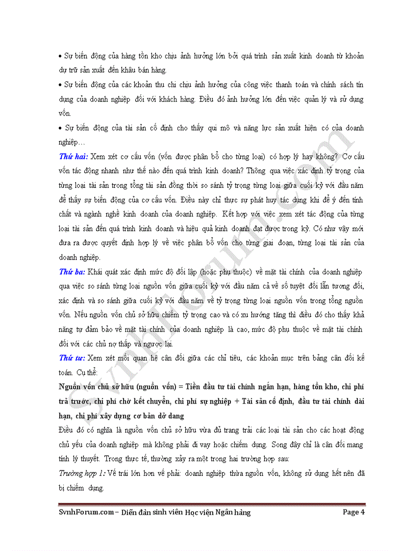 image for page Phân tích báo cáo tài chính doanh nghiệp