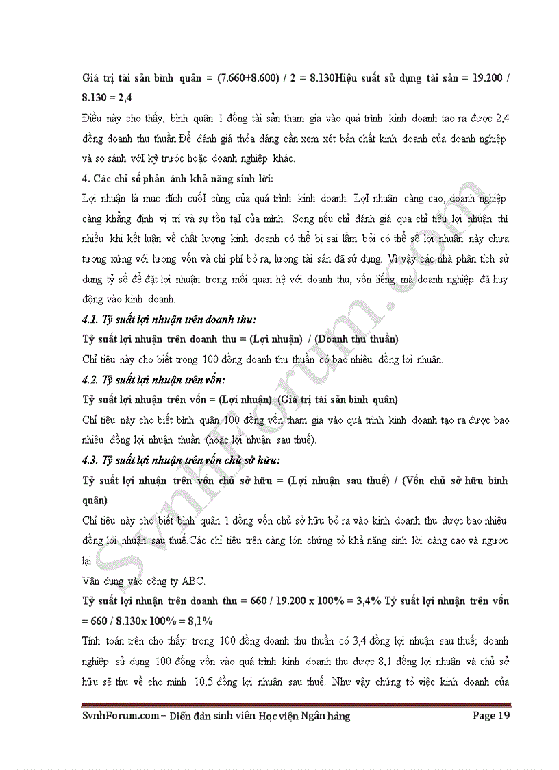 image for page Phân tích báo cáo tài chính doanh nghiệp