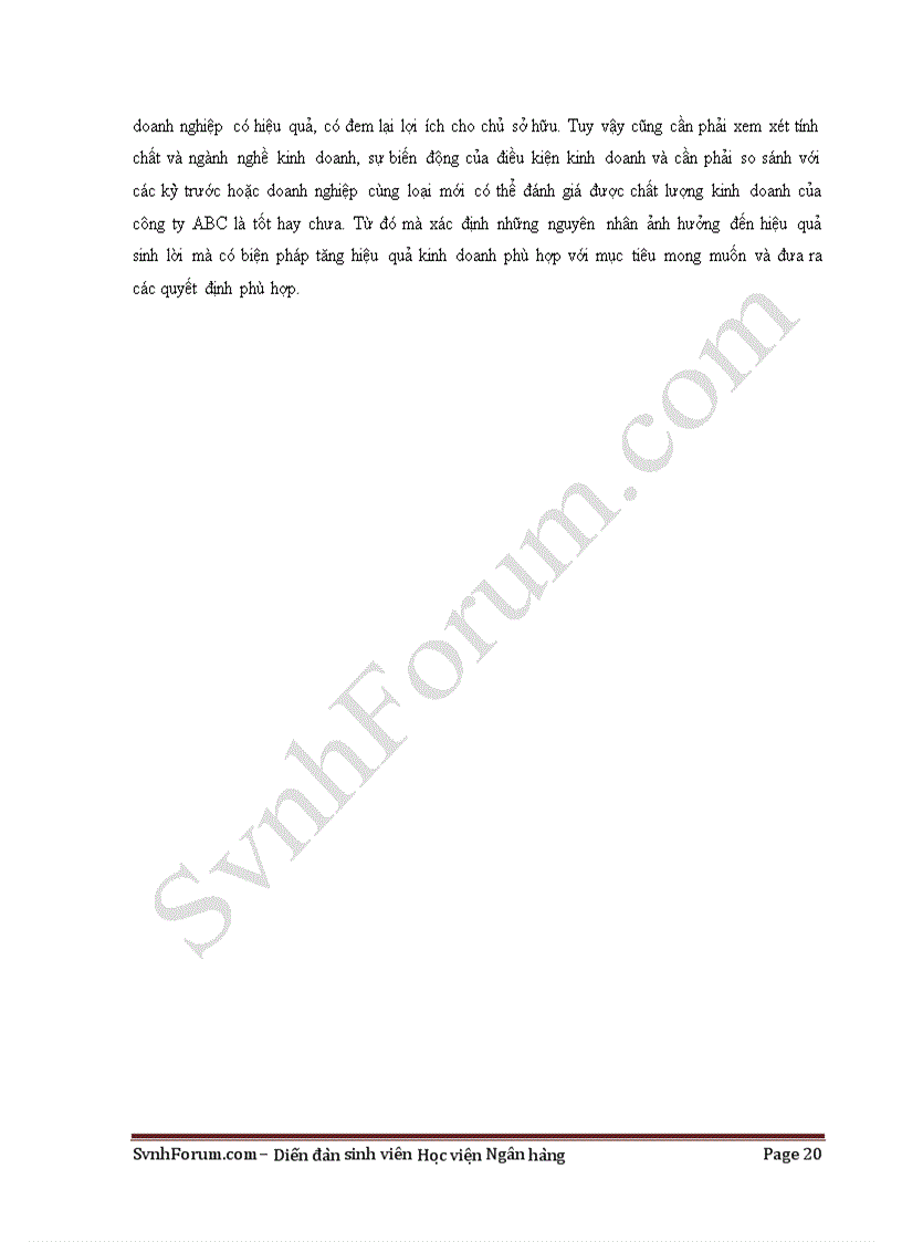 image for page Phân tích báo cáo tài chính doanh nghiệp