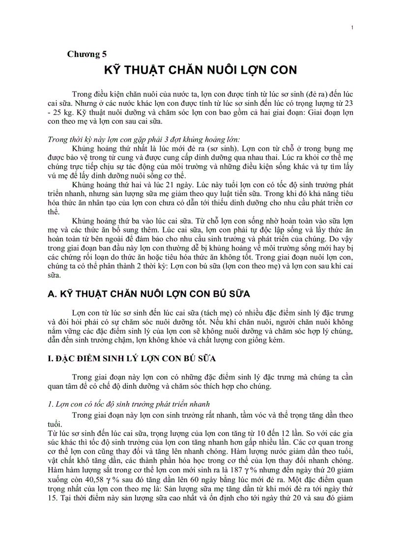 image for page Giáo trình chăn nuôi lợn chương 5