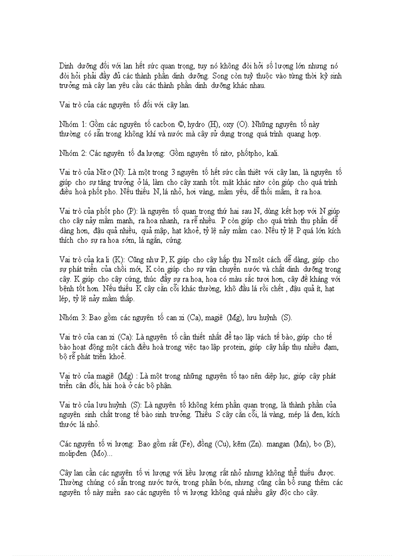 image for page Kỹ thuật trồng và chăm sóc hoa lan