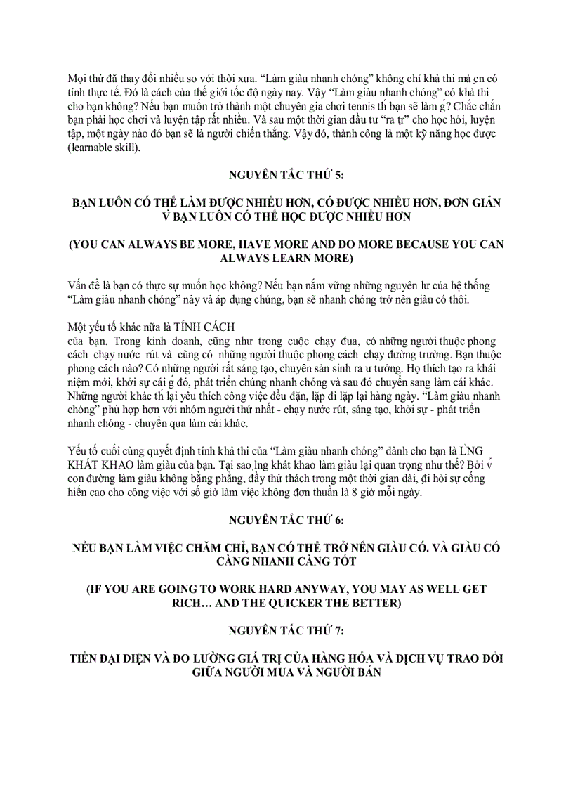 image for page Làm giàu nhanh chóng T Harv Eker