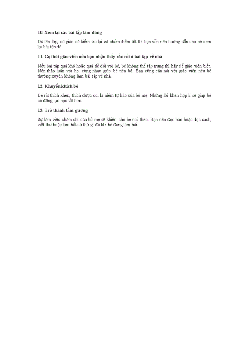 image for page 13 cách để con tự giác làm bài tập về nhà