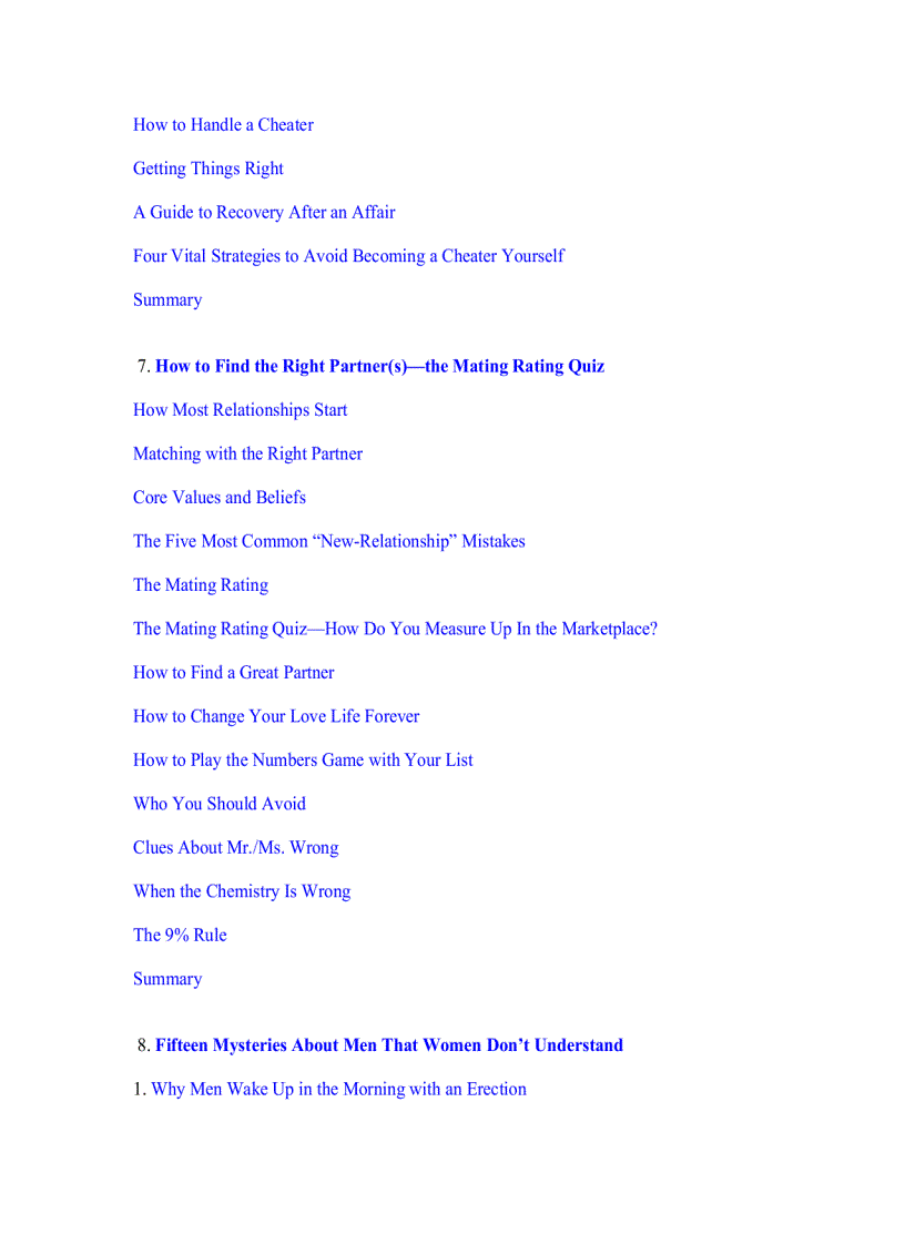 image for page Why Men Want Sex and Women Need Love