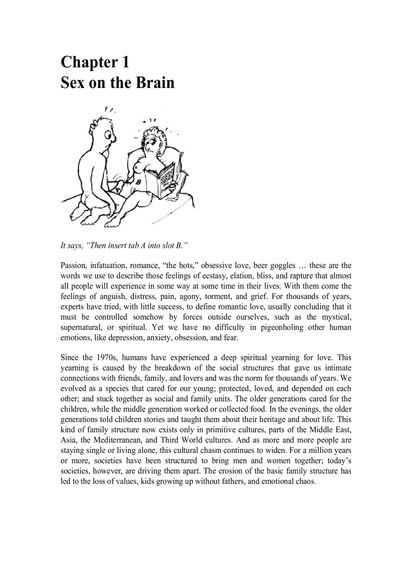 image for page Why Men Want Sex and Women Need Love