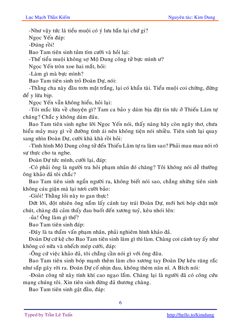 image for page Lục mạch thần kiếm tập 1