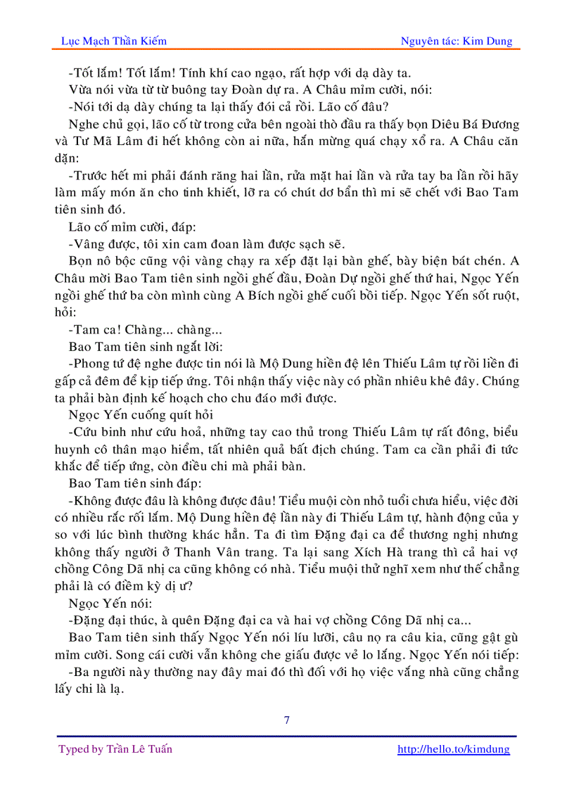 image for page Lục mạch thần kiếm tập 1