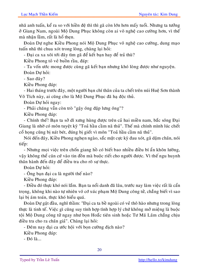 image for page Lục mạch thần kiếm tập 2