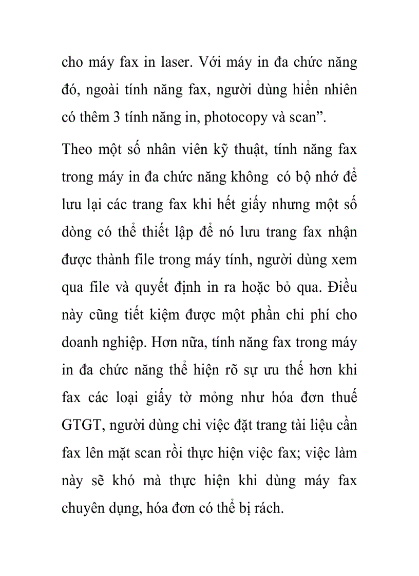 image for page Cách chọn mua máy fax