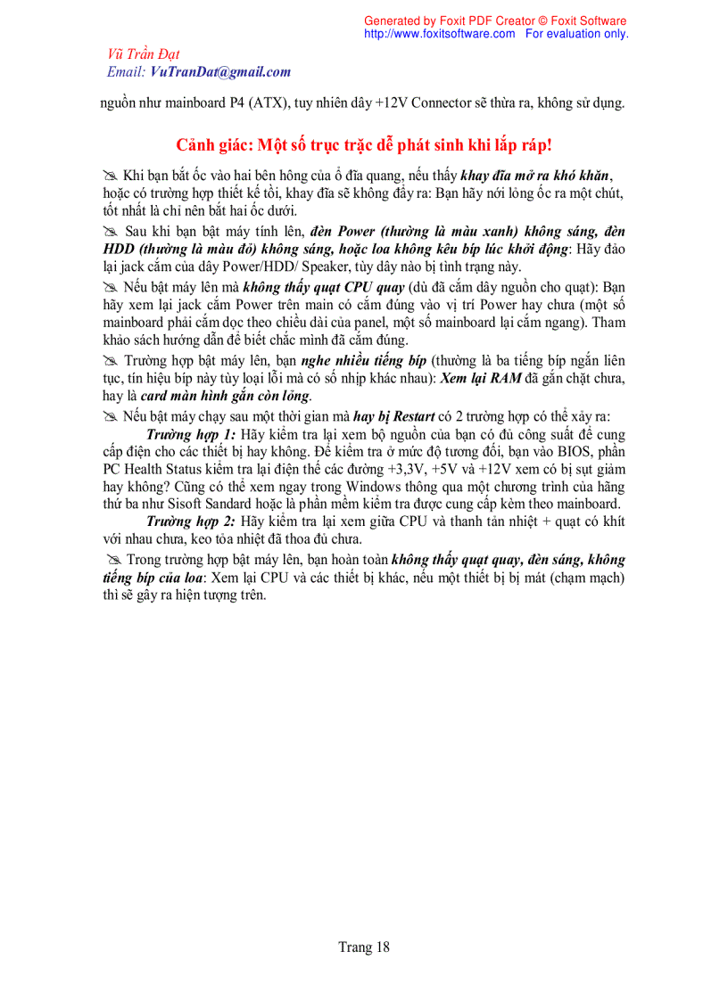 image for page Phần 1 Nhận diện và công dụng của các thiết bị máy tính và các thiết bị liên quan