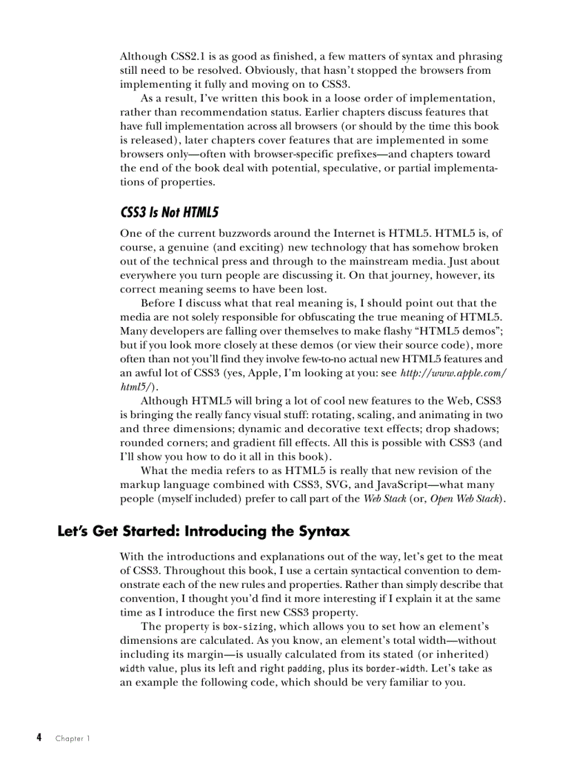 image for page The book of css3