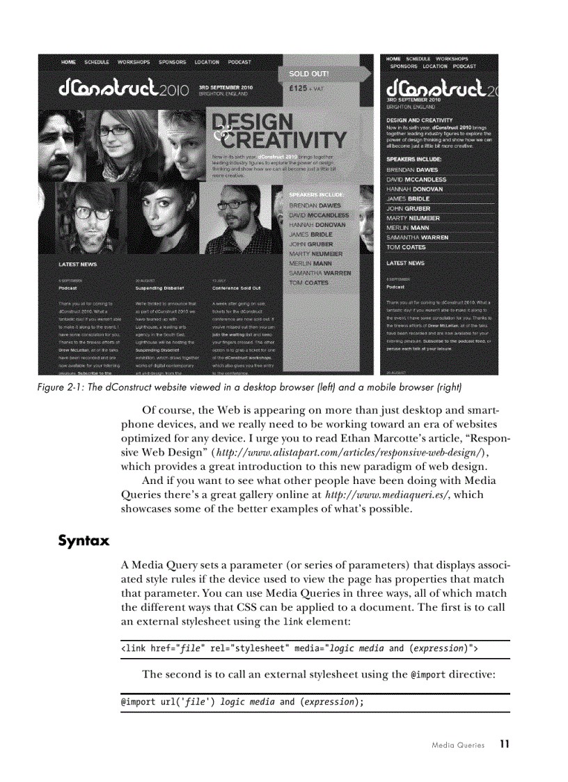 image for page The book of css3