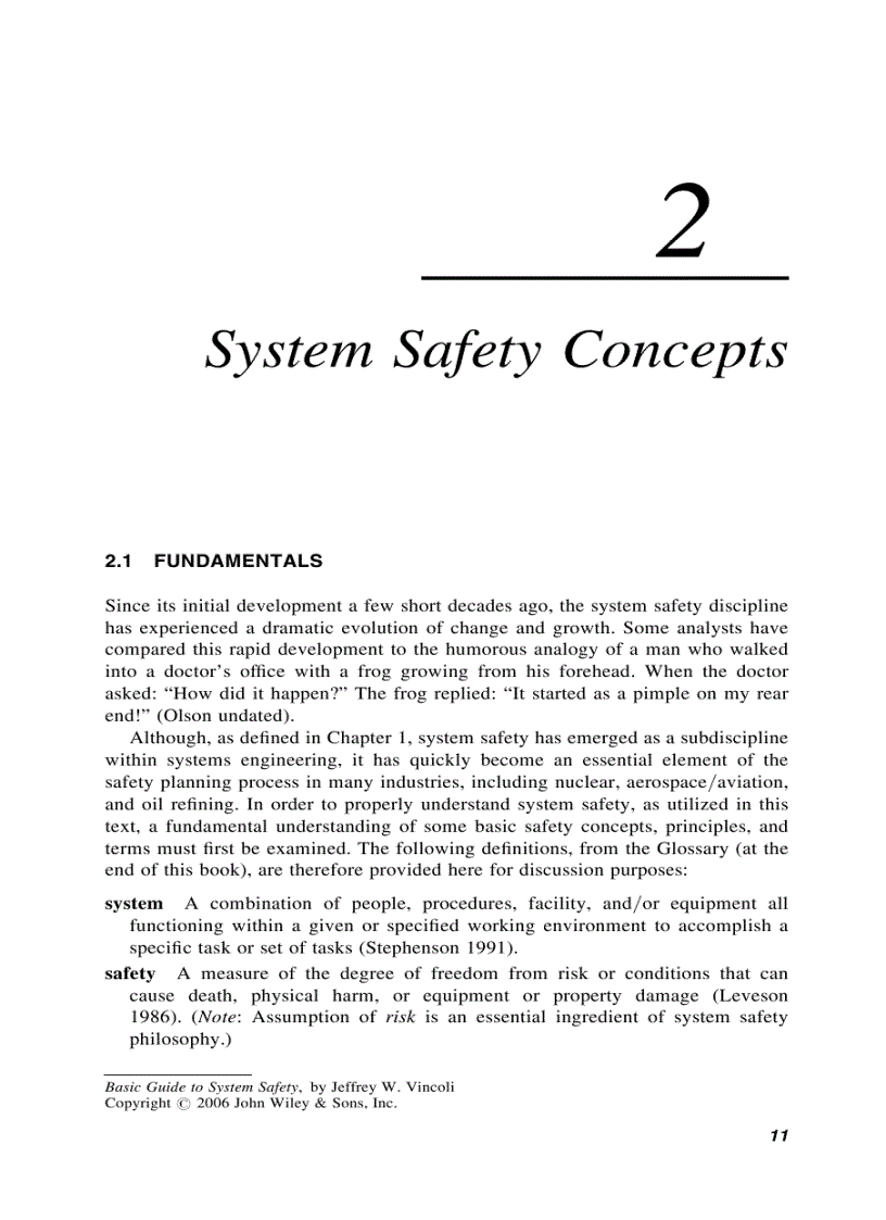 image for page Basic Guide to System Safety