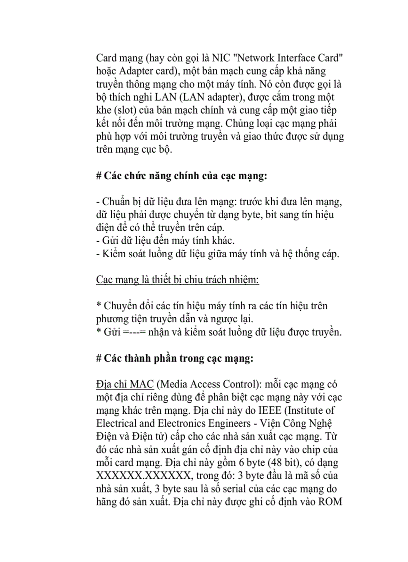 image for page Các yêu cầu cho một hệ thống cáp