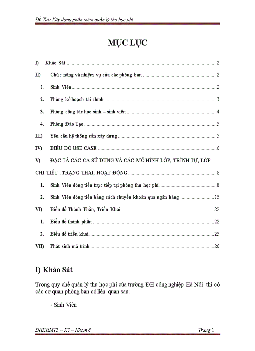 image for page Xây dựng phần mềm quản lý thu học phí