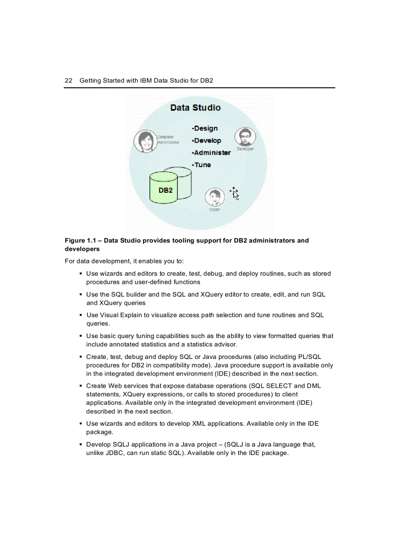 image for page Getting Started with IBM Data Studio for DB2