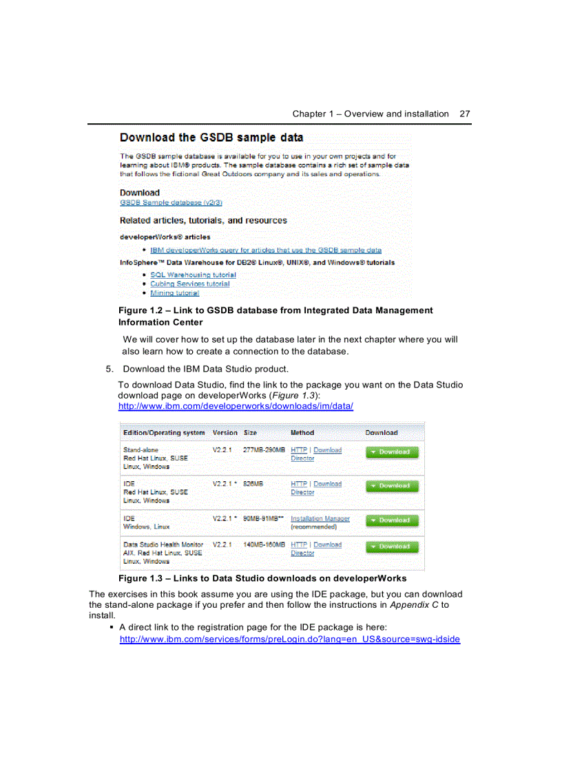 image for page Getting Started with IBM Data Studio for DB2