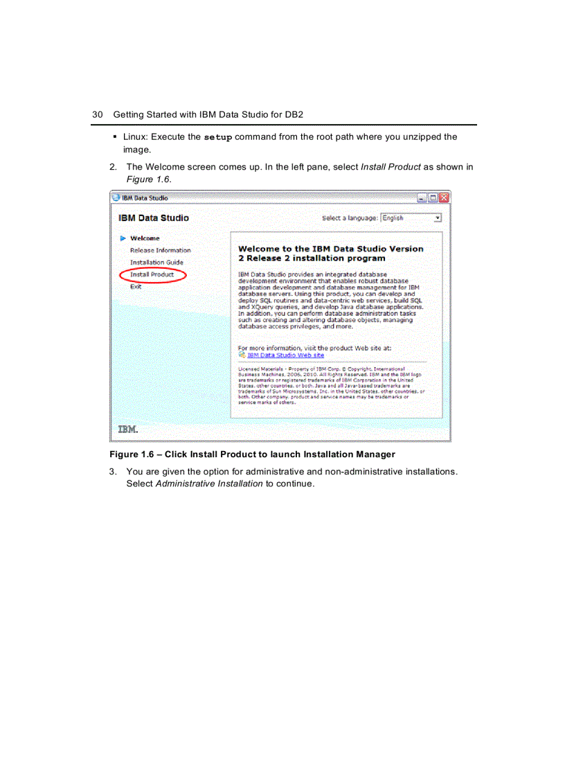 image for page Getting Started with IBM Data Studio for DB2