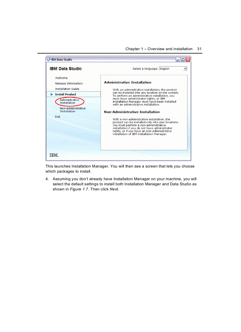 image for page Getting Started with IBM Data Studio for DB2