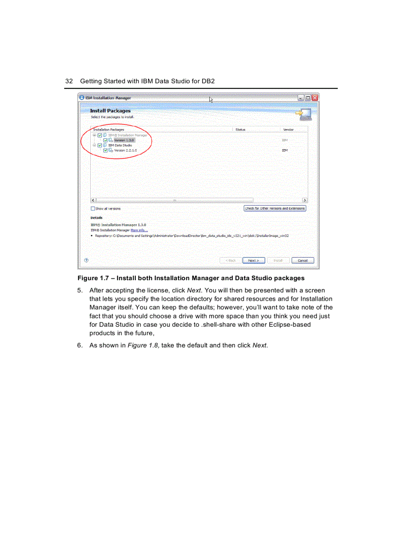 image for page Getting Started with IBM Data Studio for DB2