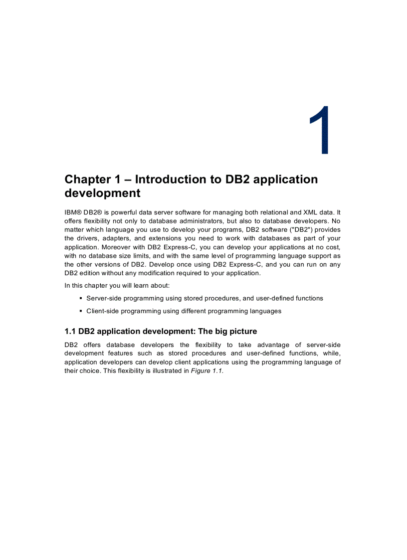 image for page Getting Started with DB2 Application Development