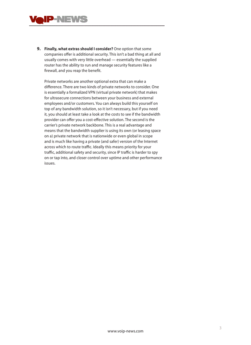 image for page Checklist How to Shop for a Bandwidth Provider