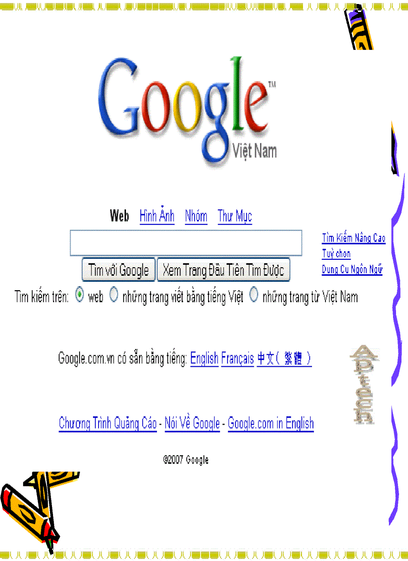 image for page Cách tìm kiếm thông tin trên Internet bằng google