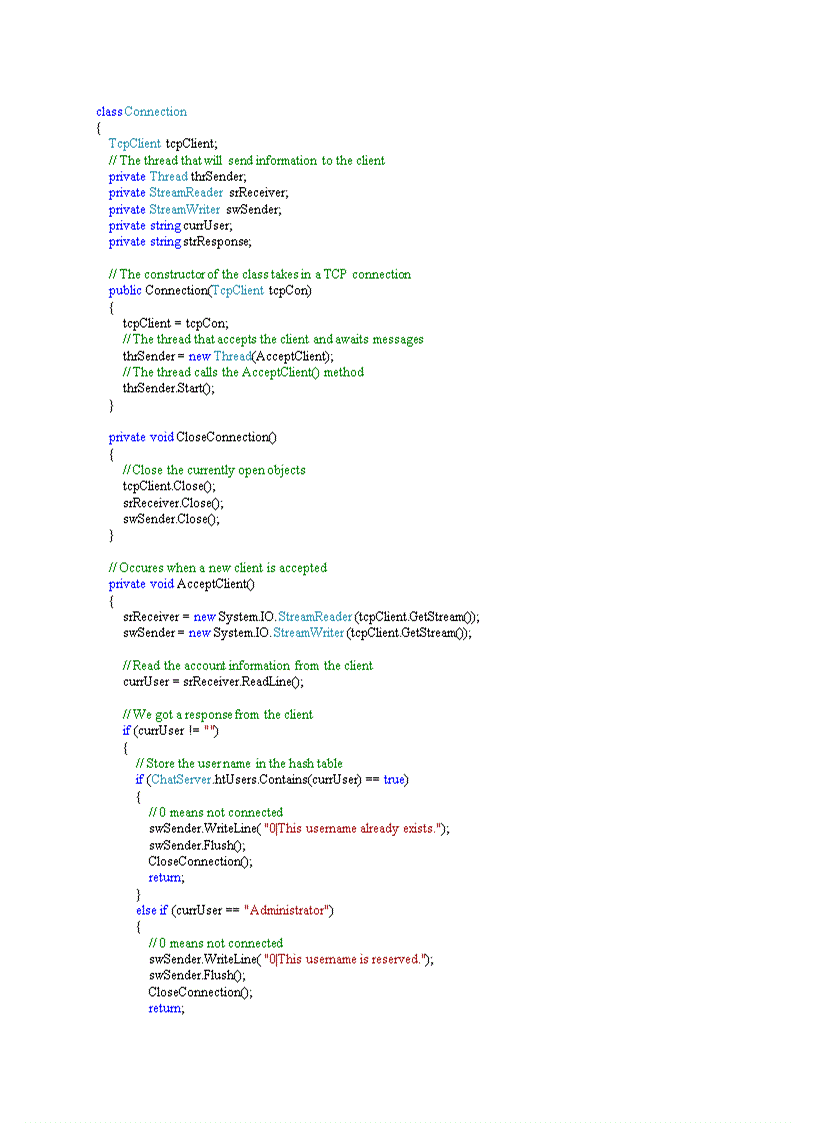 image for page Building a Chat Server and a Chat Client