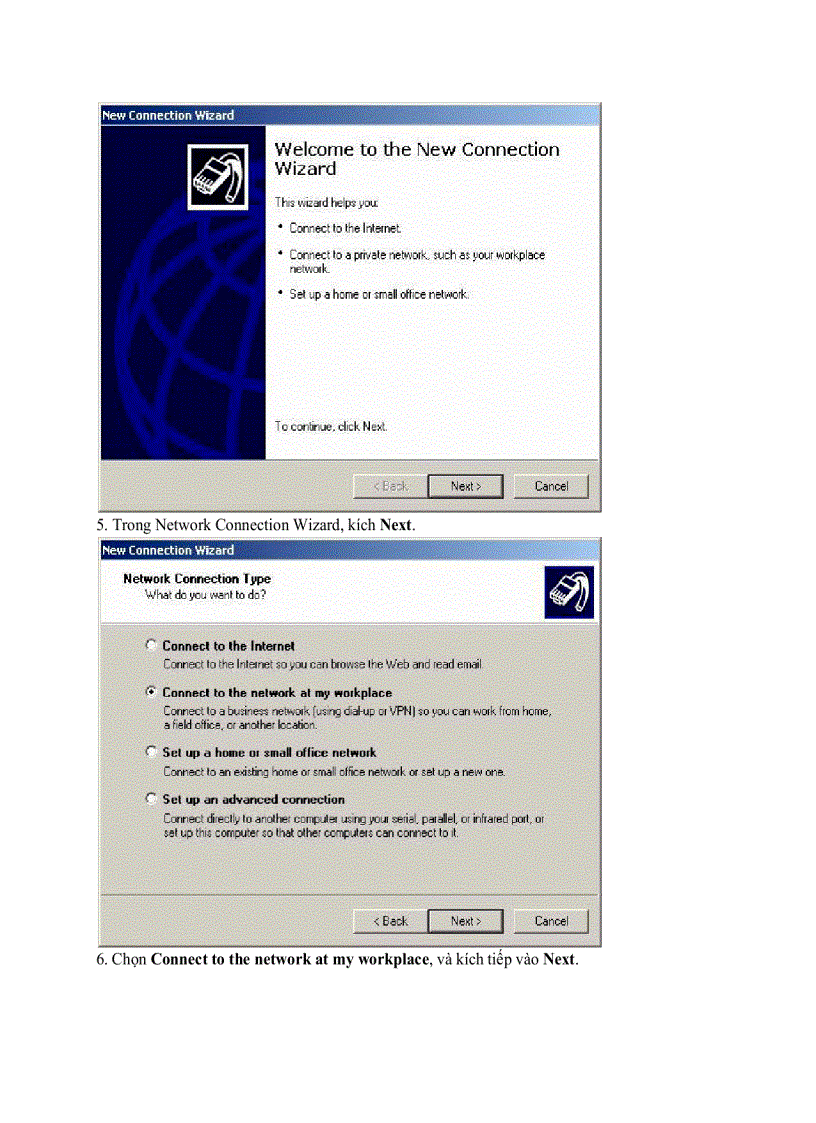 image for page Cấu hình kết nối mạng VPN trong Windows XP
