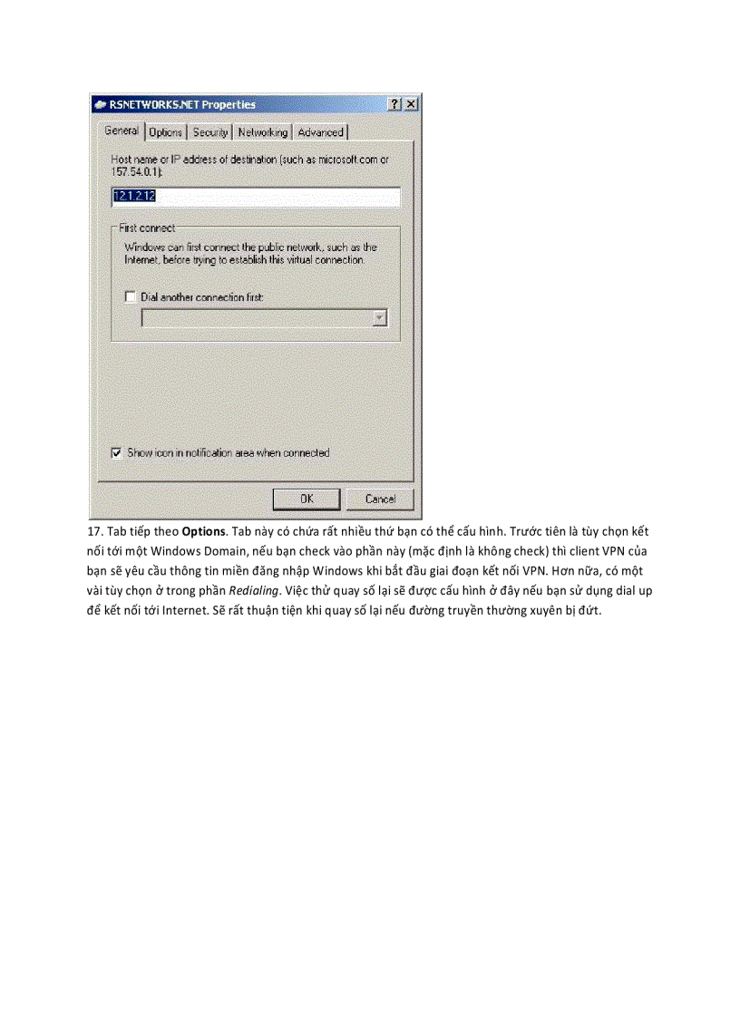 image for page Cấu hình kết nối mạng VPN trong Windows XP