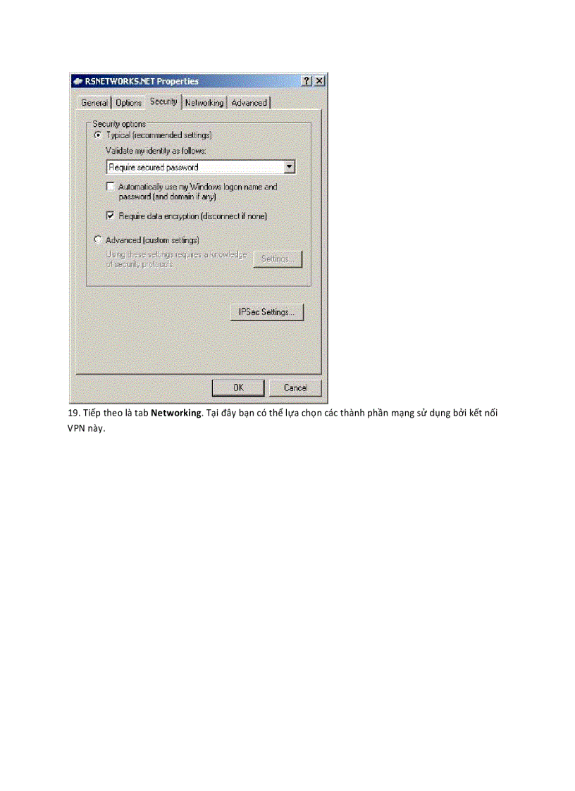 image for page Cấu hình kết nối mạng VPN trong Windows XP