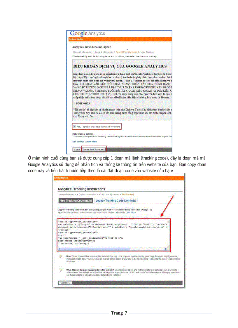image for page Google analytics