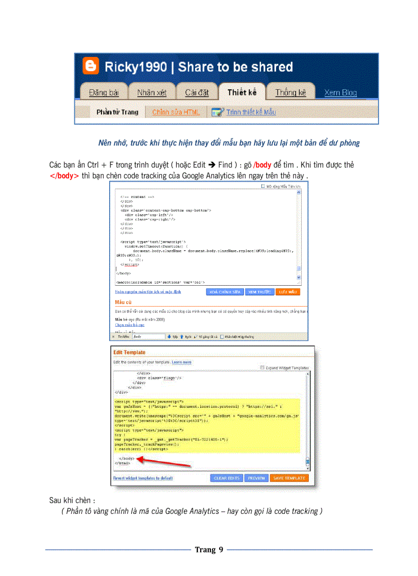 image for page Google analytics