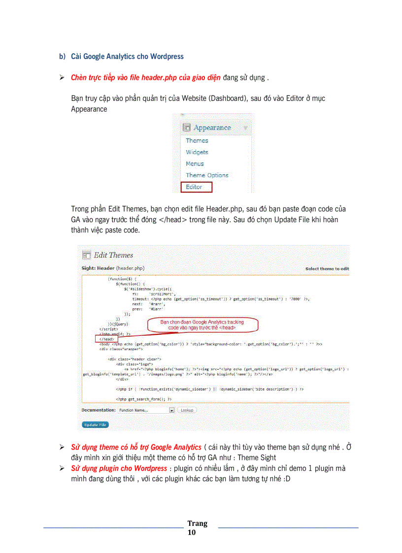 image for page Google analytics