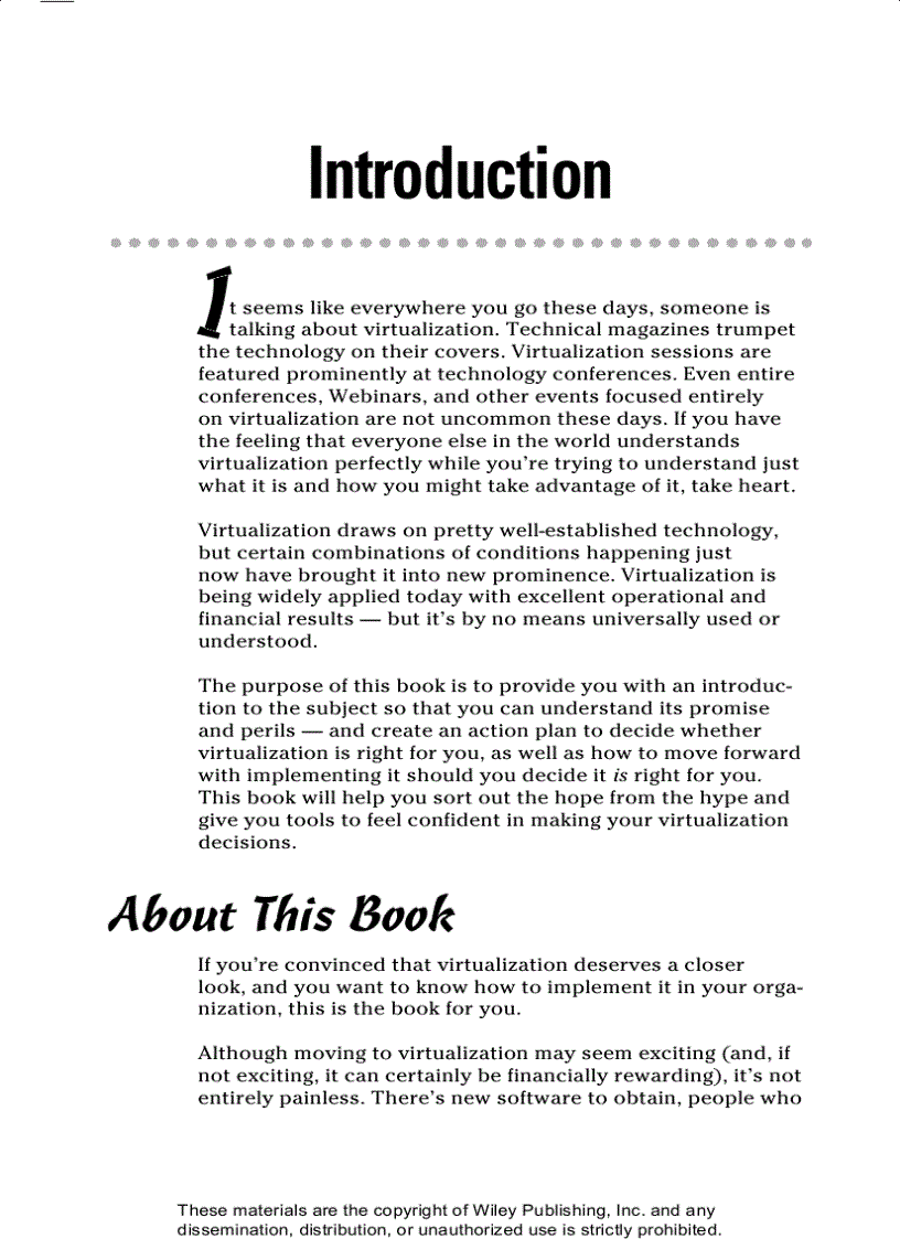 image for page Virtualization FOR DUMmIES