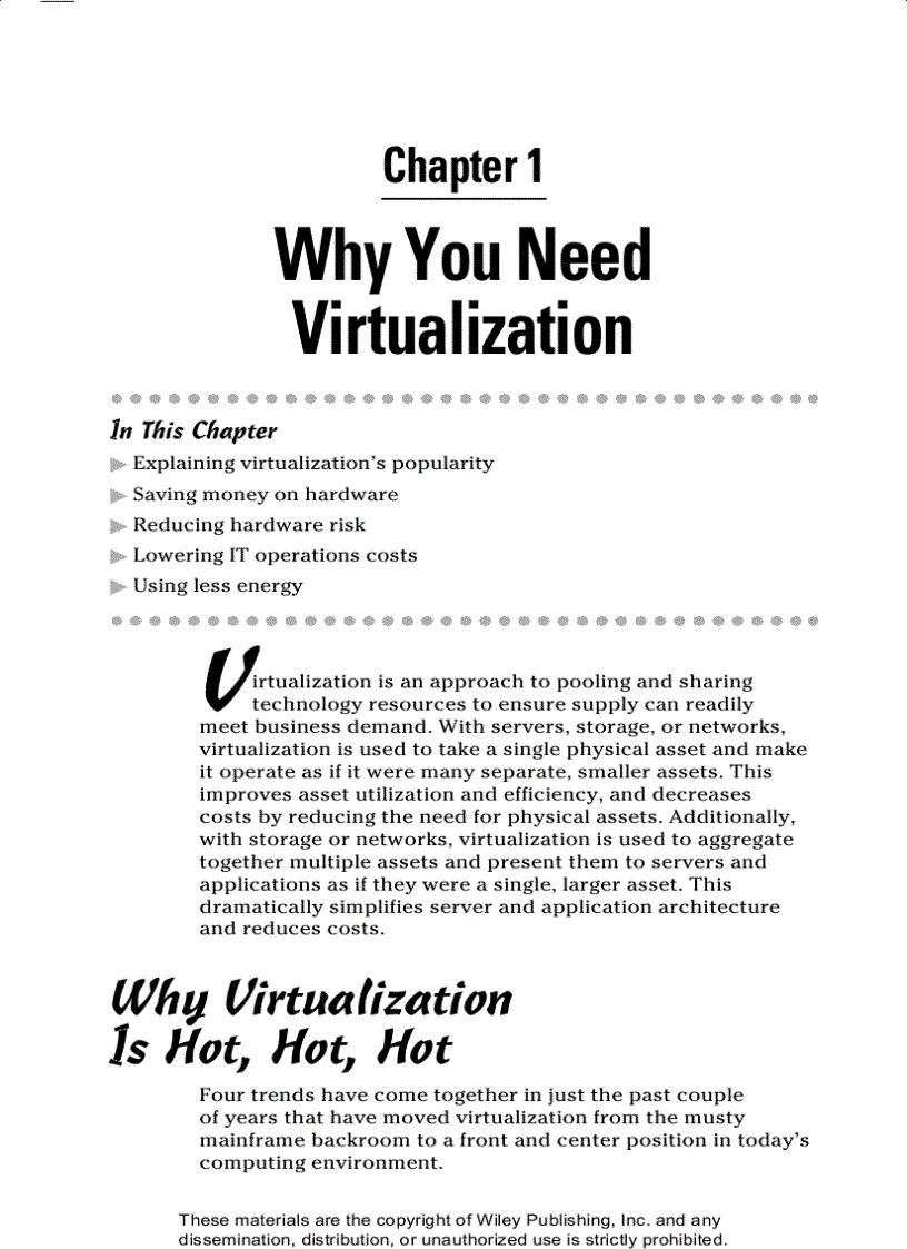 image for page Virtualization FOR DUMmIES