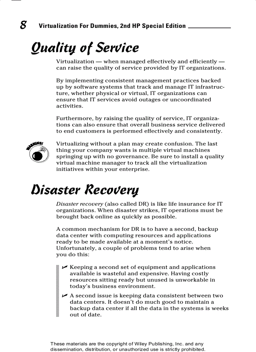 image for page Virtualization FOR DUMmIES