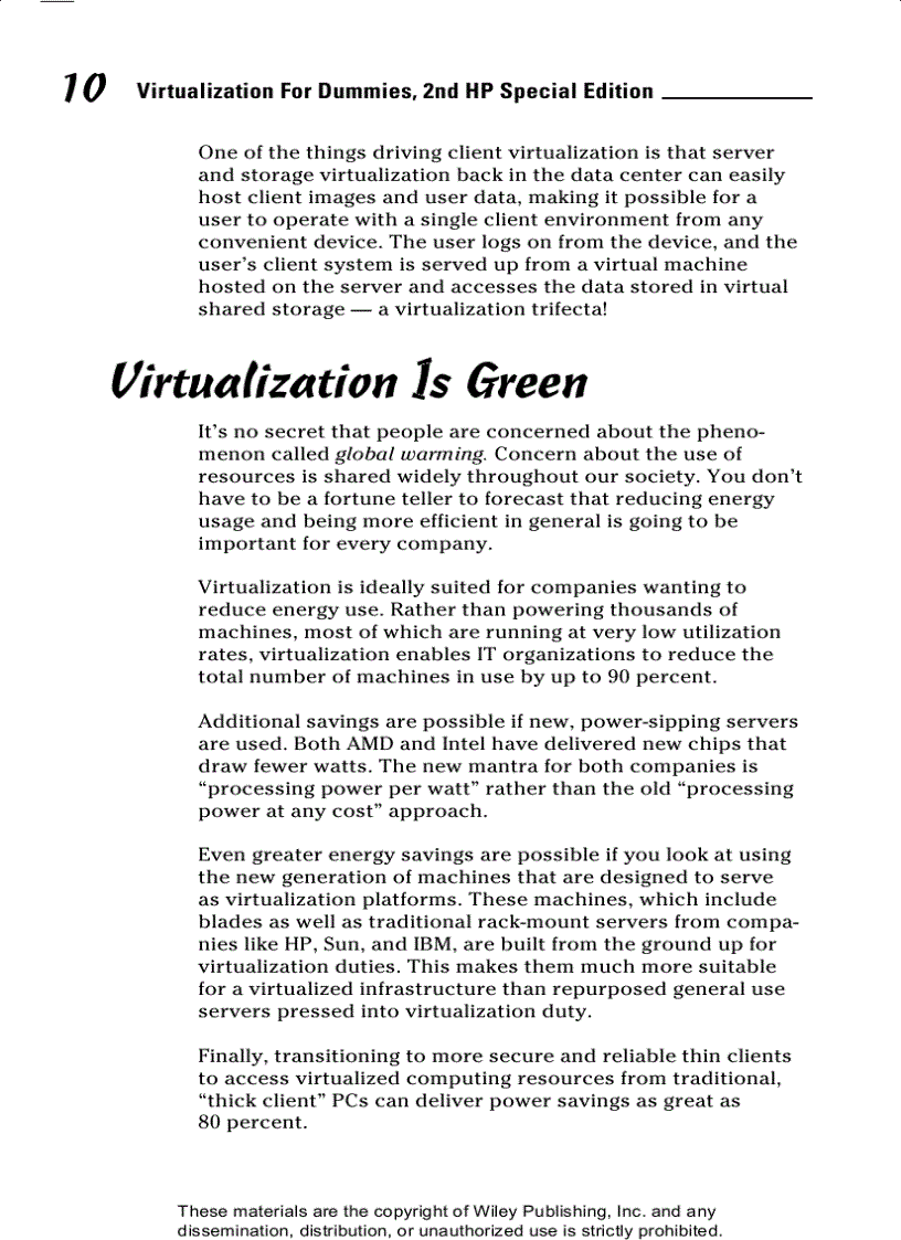 image for page Virtualization FOR DUMmIES