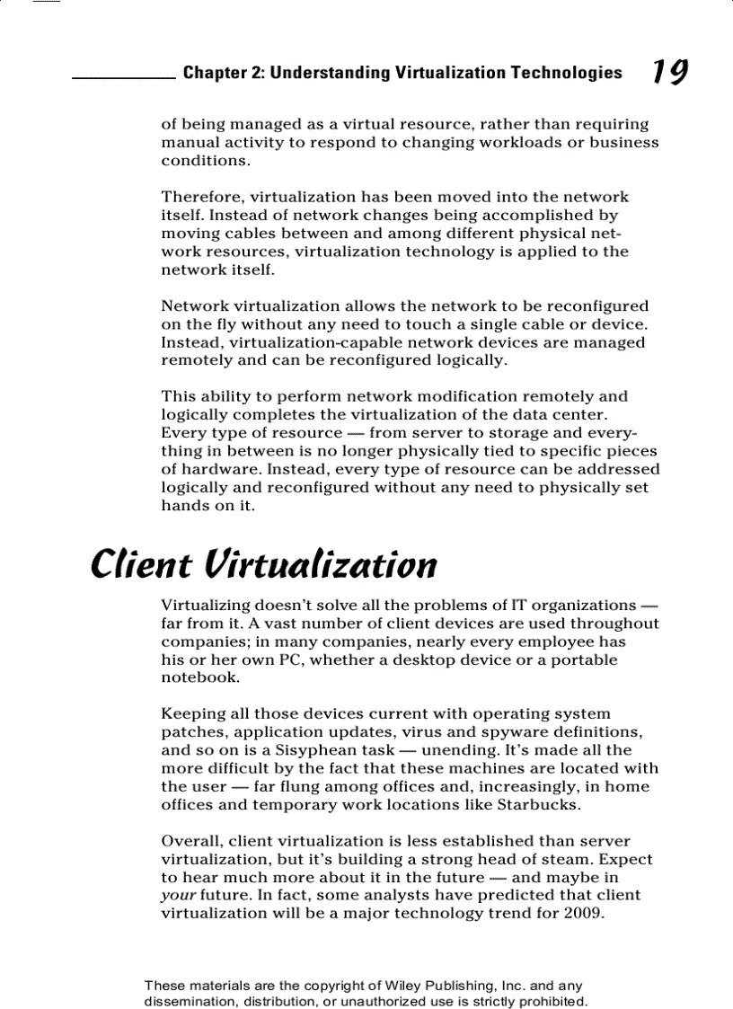 image for page Virtualization FOR DUMmIES