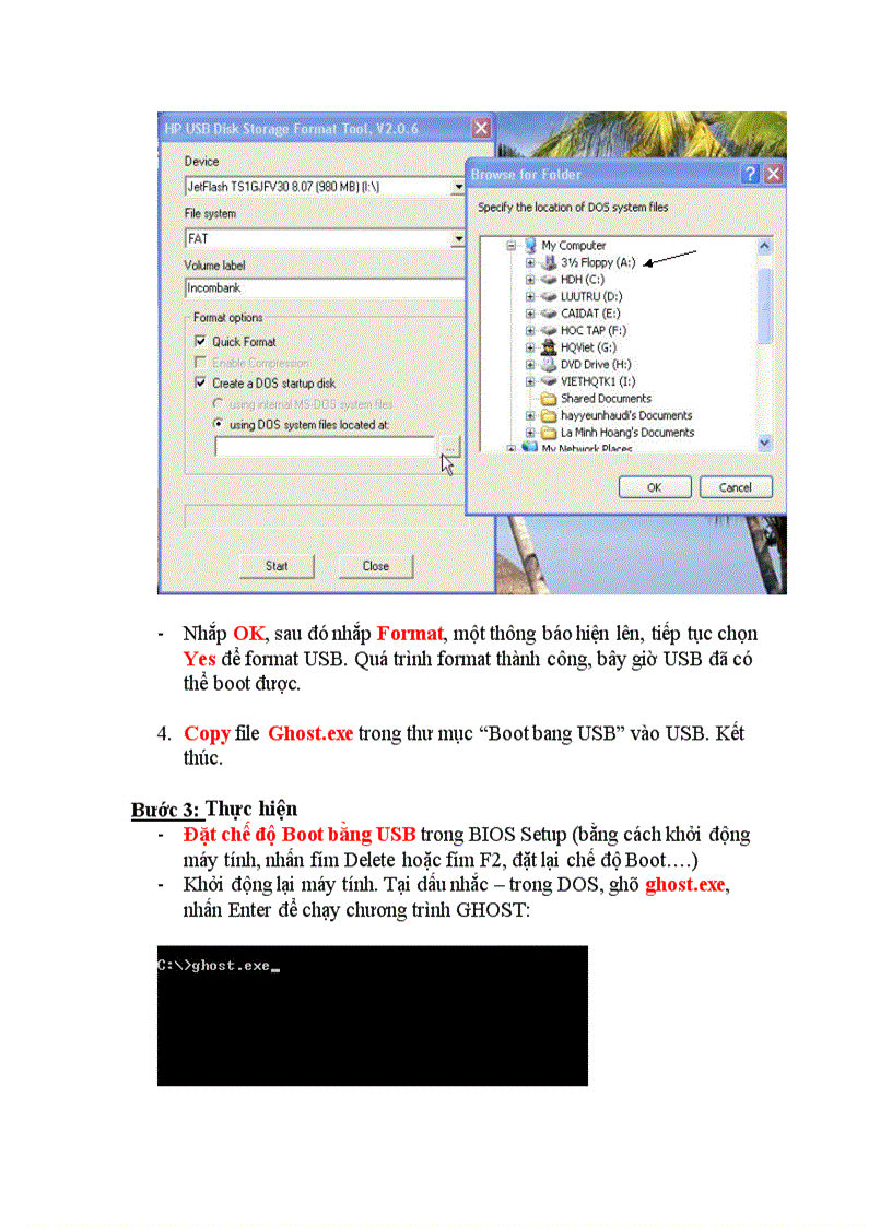 image for page Hướng dẫn cách Boot bằng USB
