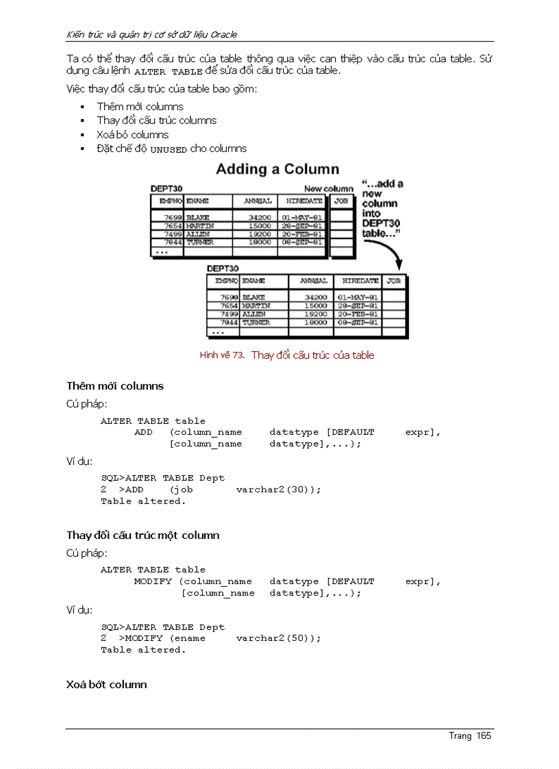 image for page Oracle9i KIẾN TRÚC VÀO QUẢN TRỊ